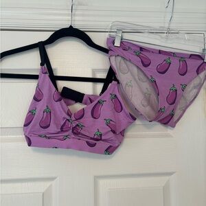 Me Undies Eggplant Set